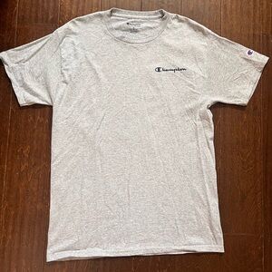 Champion Gray Short Sleeve Tee for Everyday Comfort